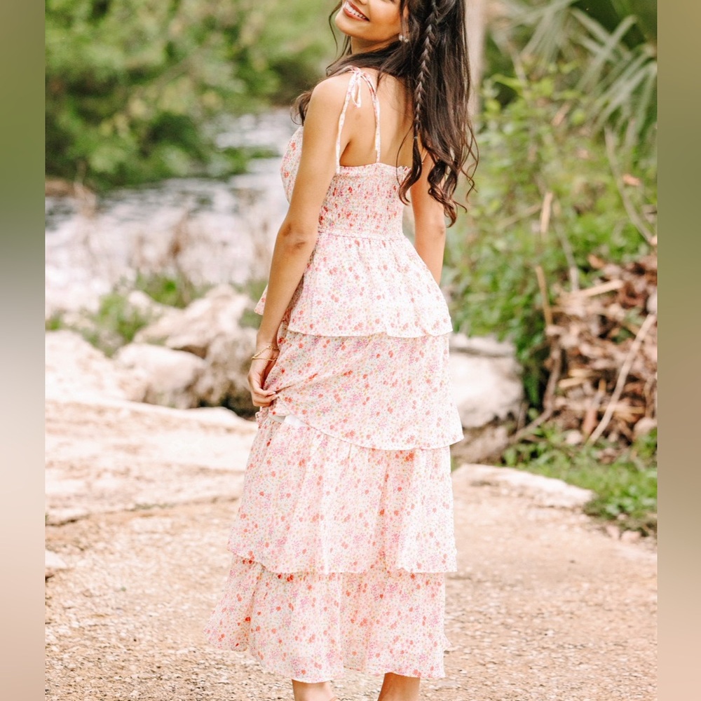 Floral Smocked Dress